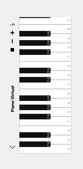 Piano Virtual - Musical Chord App